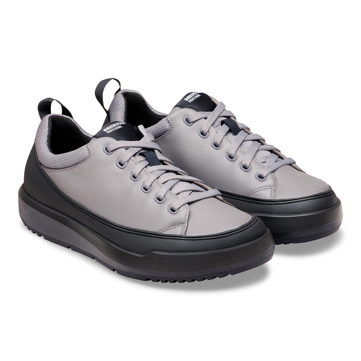 Melbourne PRO Natural Coated Leather in Color Gun Metal | Birkenstock