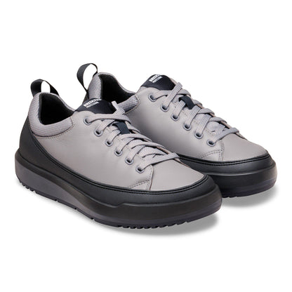 Melbourne PRO Natural Coated Leather in Color Gun Metal | Birkenstock
