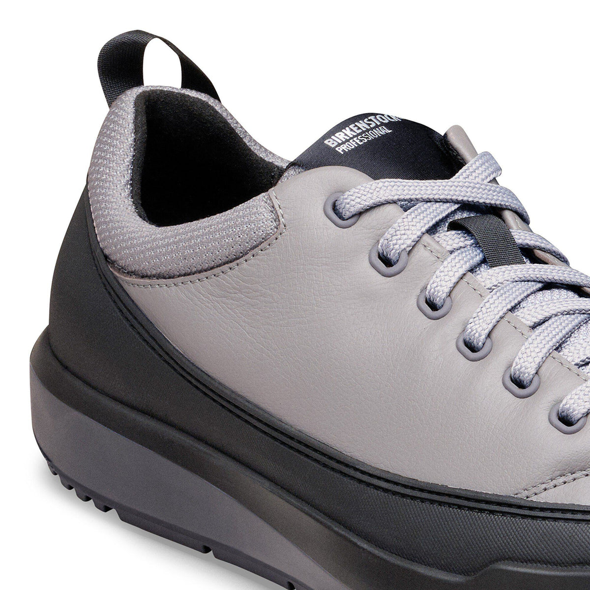 Melbourne PRO Natural Coated Leather in Color Gun Metal | Birkenstock