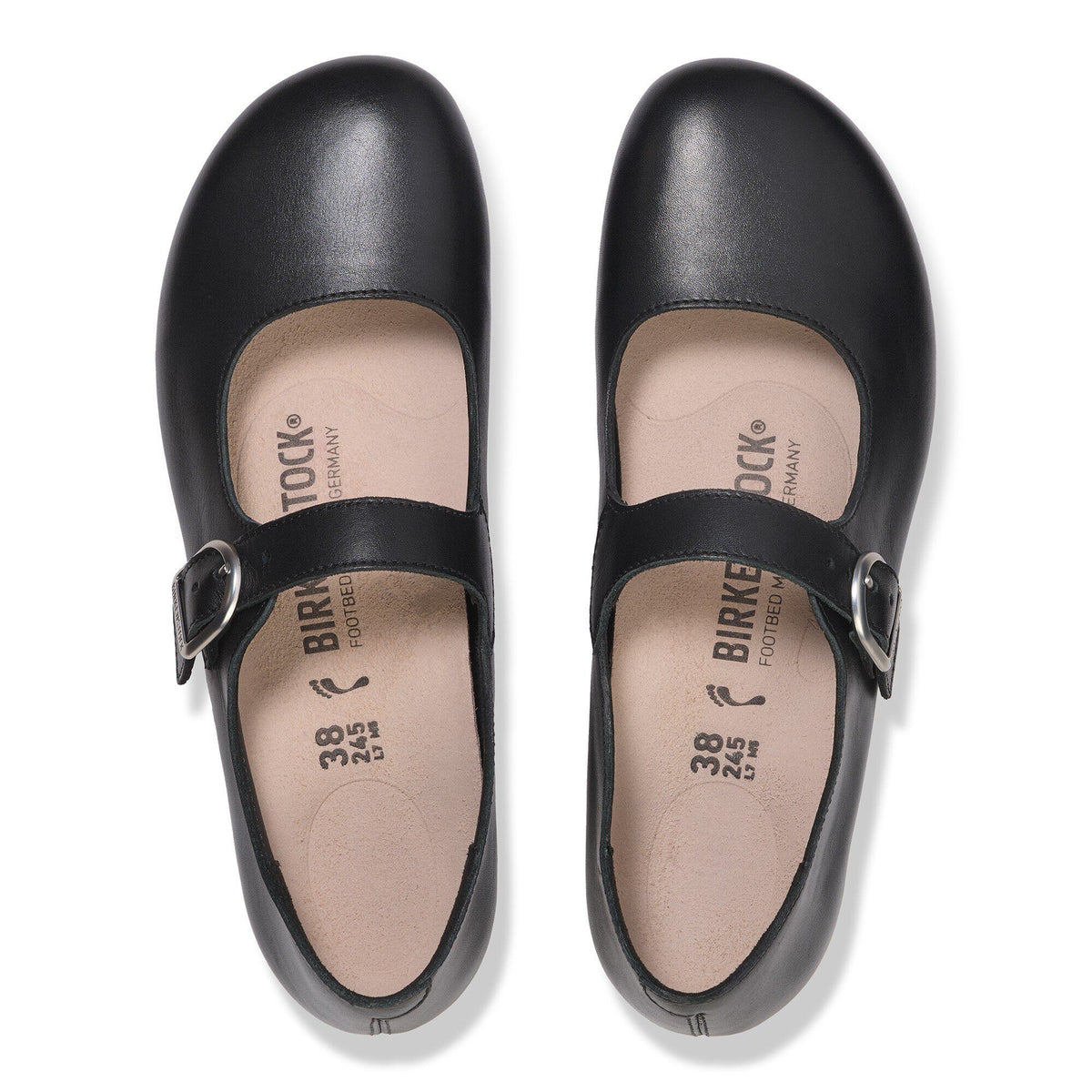 Santa Clarita Leather in Color Black | Birkenstock
