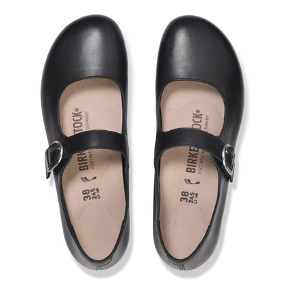 Santa Clarita Leather in Color Black | Birkenstock
