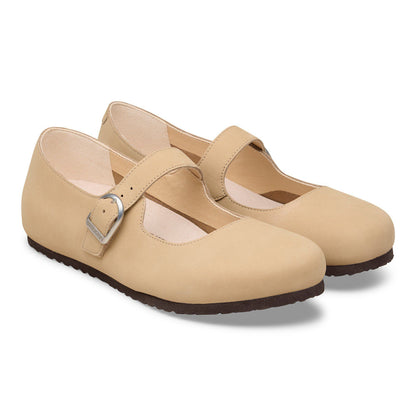 Santa Clarita Nubuck Leather in Color Sandcastle | Birkenstock