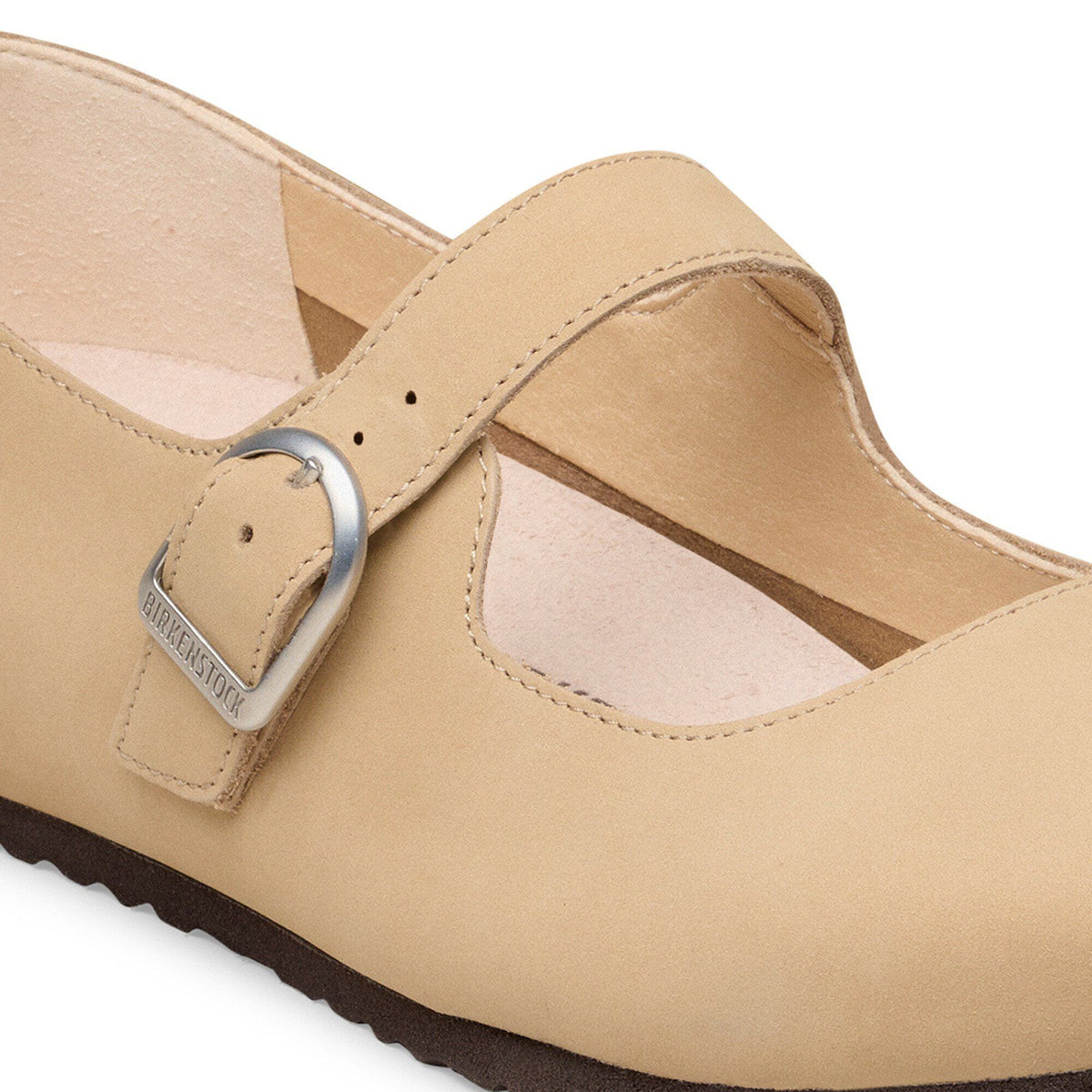 Santa Clarita Nubuck Leather in Color Sandcastle | Birkenstock