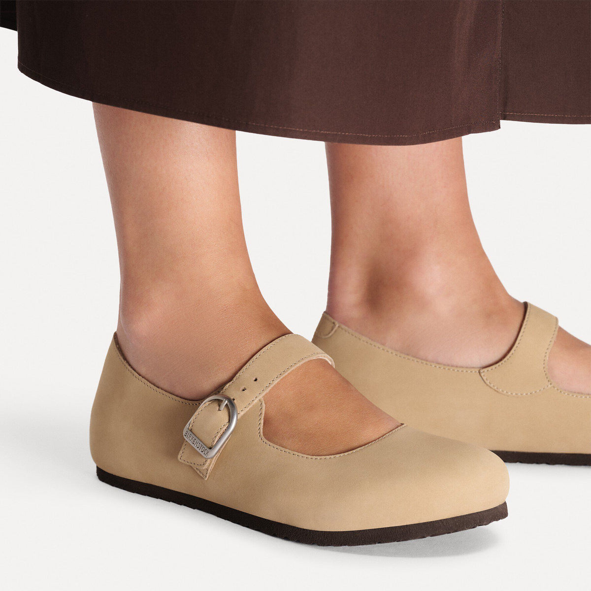 Santa Clarita Nubuck Leather in Color Sandcastle | Birkenstock