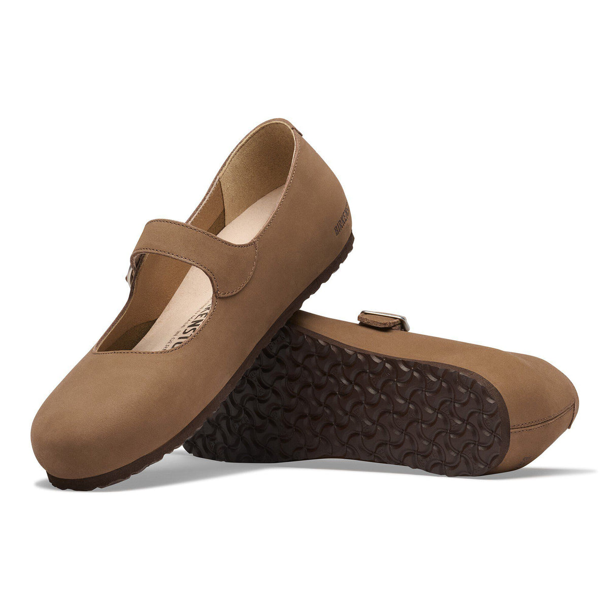 Santa Clarita Nubuck Leather in Color Dark Tea | Birkenstock
