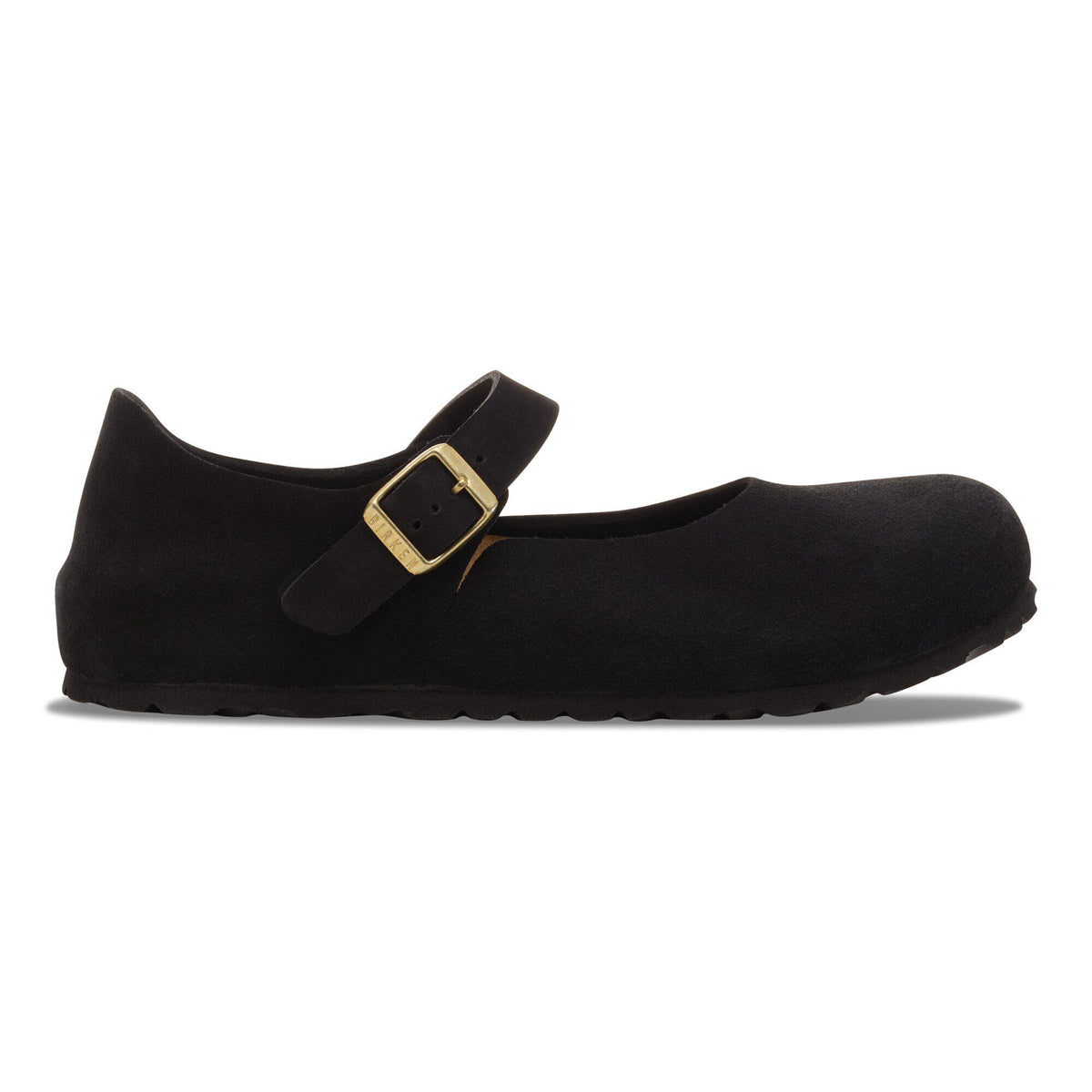 Mantova Suede Leather in Color Black | Birkenstock