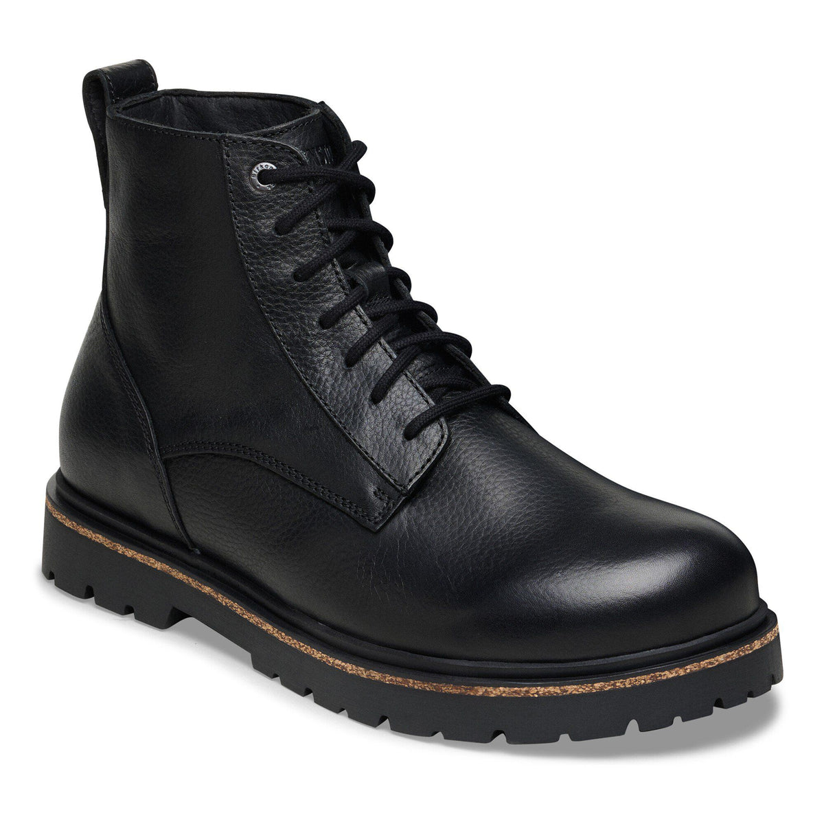 Highwood Lace Mid Women Leather in Color Black | Birkenstock