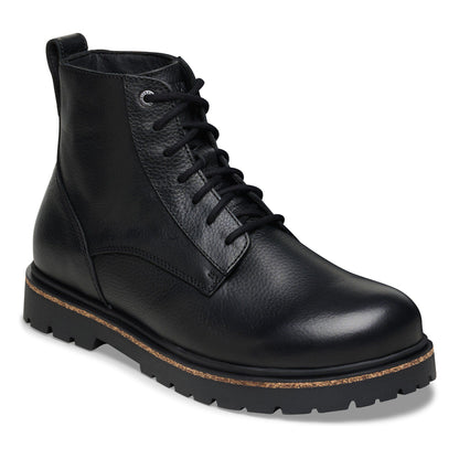 Highwood Lace Mid Women Leather in Color Black | Birkenstock