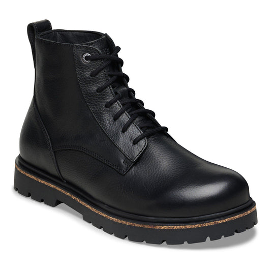 Highwood Lace Mid Women Leather in Color Black | Birkenstock