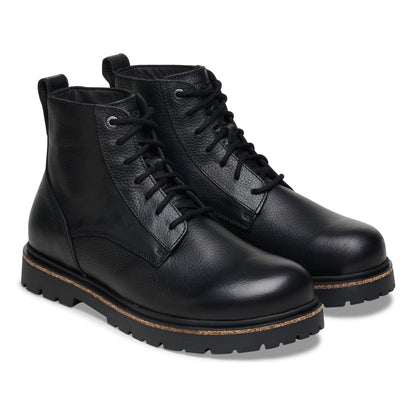 Highwood Lace Mid Women Leather in Color Black | Birkenstock