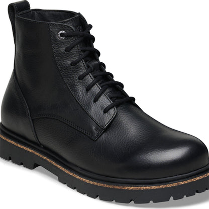 Highwood Lace Mid Women Leather in Color Black | Birkenstock