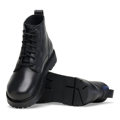 Highwood Mid Waterproof Leather in Color Black | Birkenstock