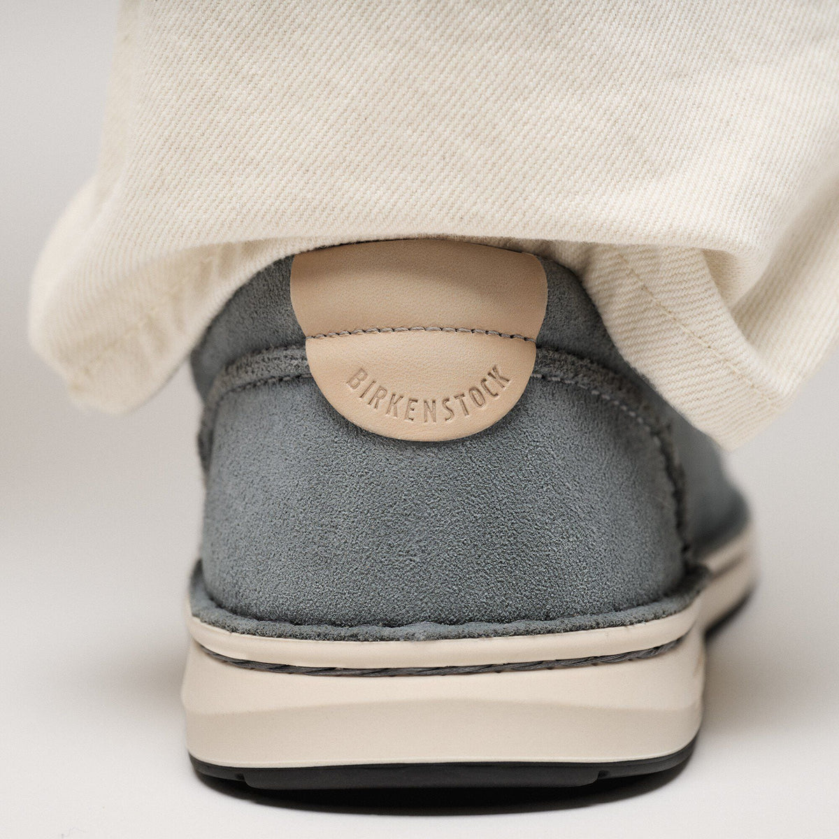 Pasadena Suede Leather in Color Basalt Gray | Birkenstock