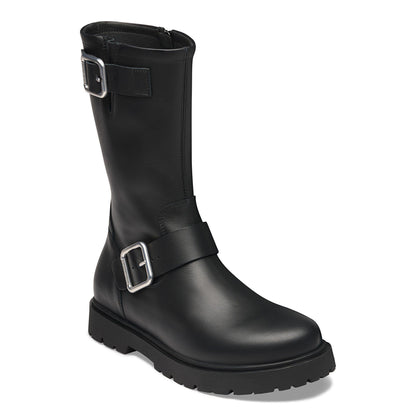 Highwood Mid Buckle Leather in Color Black | Birkenstock