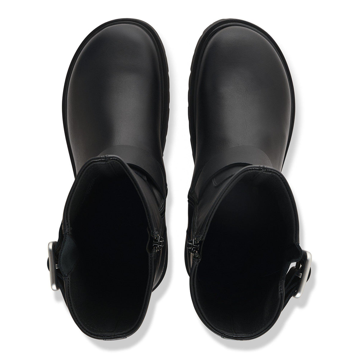 Highwood Mid Buckle Leather in Color Black | Birkenstock
