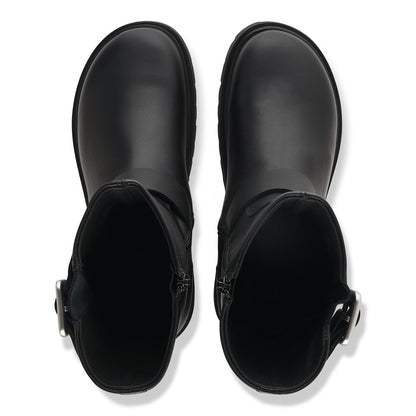 Highwood Mid Buckle Leather in Color Black | Birkenstock