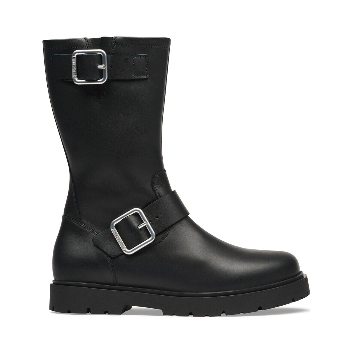 Highwood Mid Buckle Leather in Color Black | Birkenstock