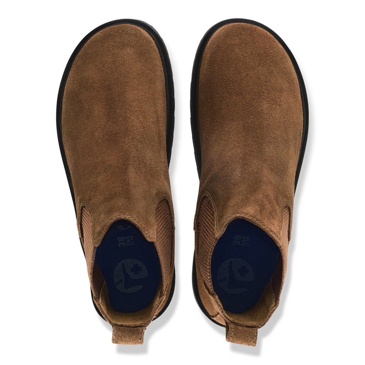 Highwood Suede Leather in Color Dark Tea | Birkenstock