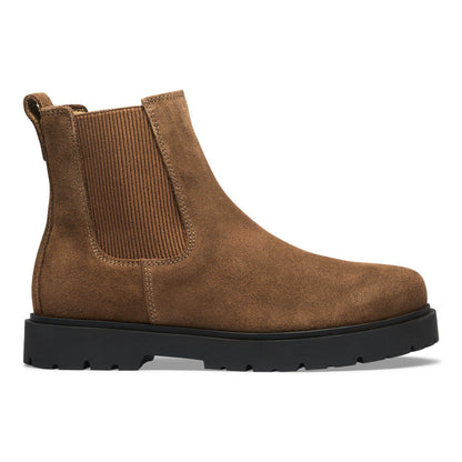 Highwood Suede Leather in Color Dark Tea | Birkenstock