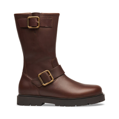 Highwood Mid Buckle Leather in Color Carafe | Birkenstock
