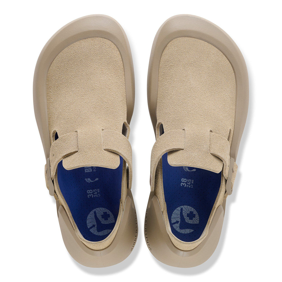 Reykjavik Nubuck Leather in Color Triple Taupe | Birkenstock