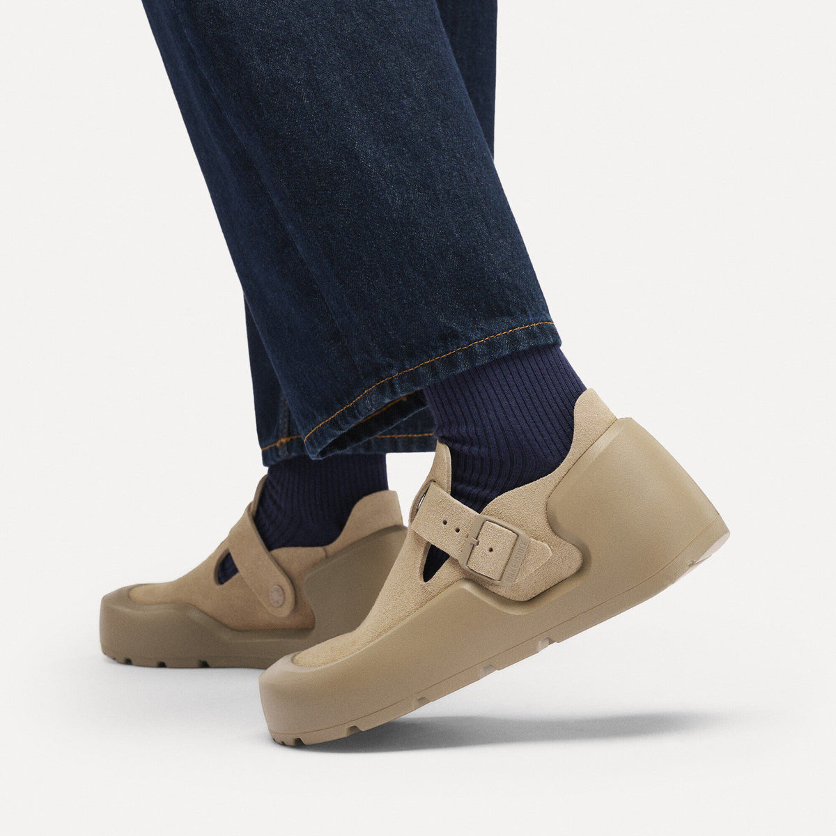 Reykjavik Nubuck Leather in Color Triple Taupe | Birkenstock