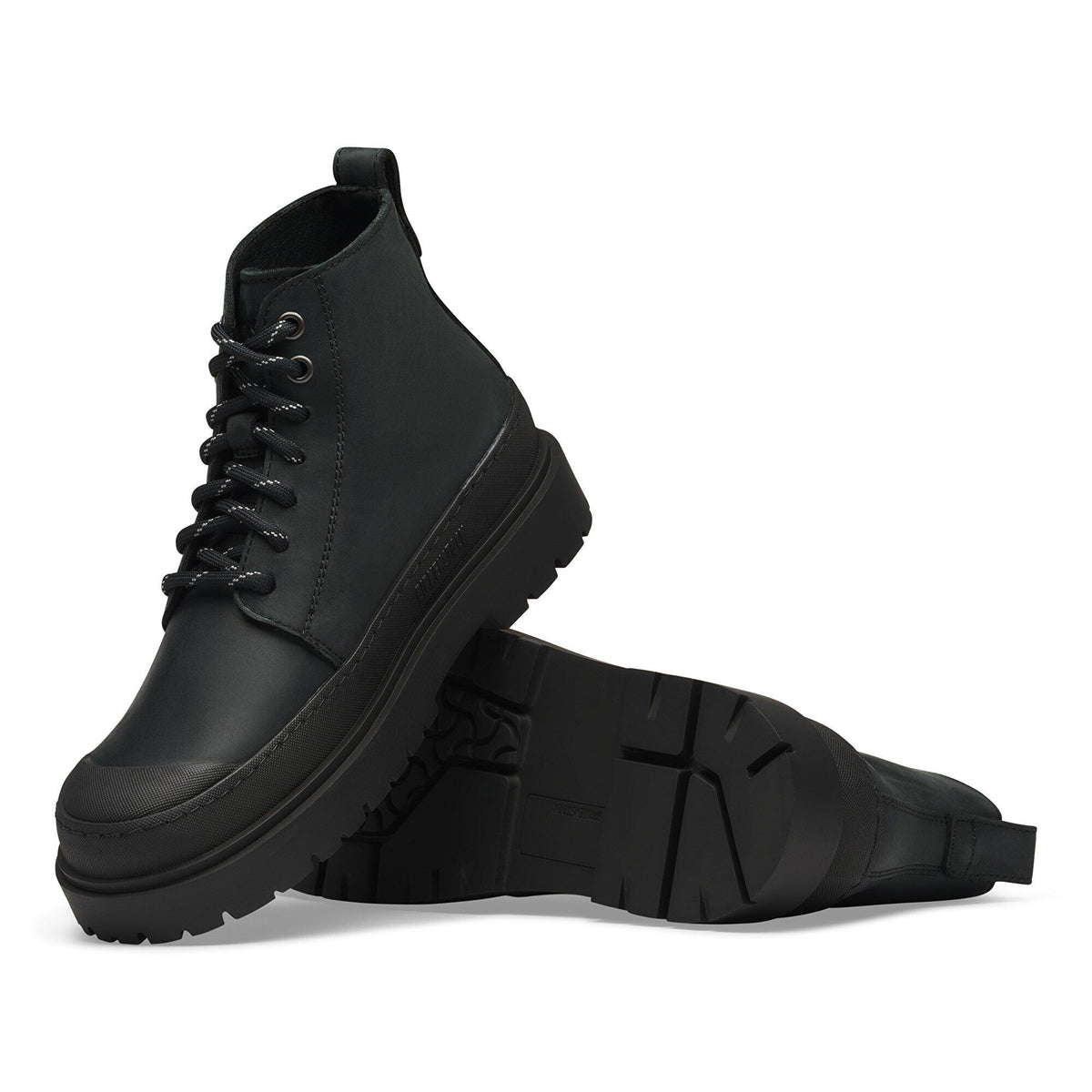 Prescott Lace Oiled Leather in Color Black | Birkenstock