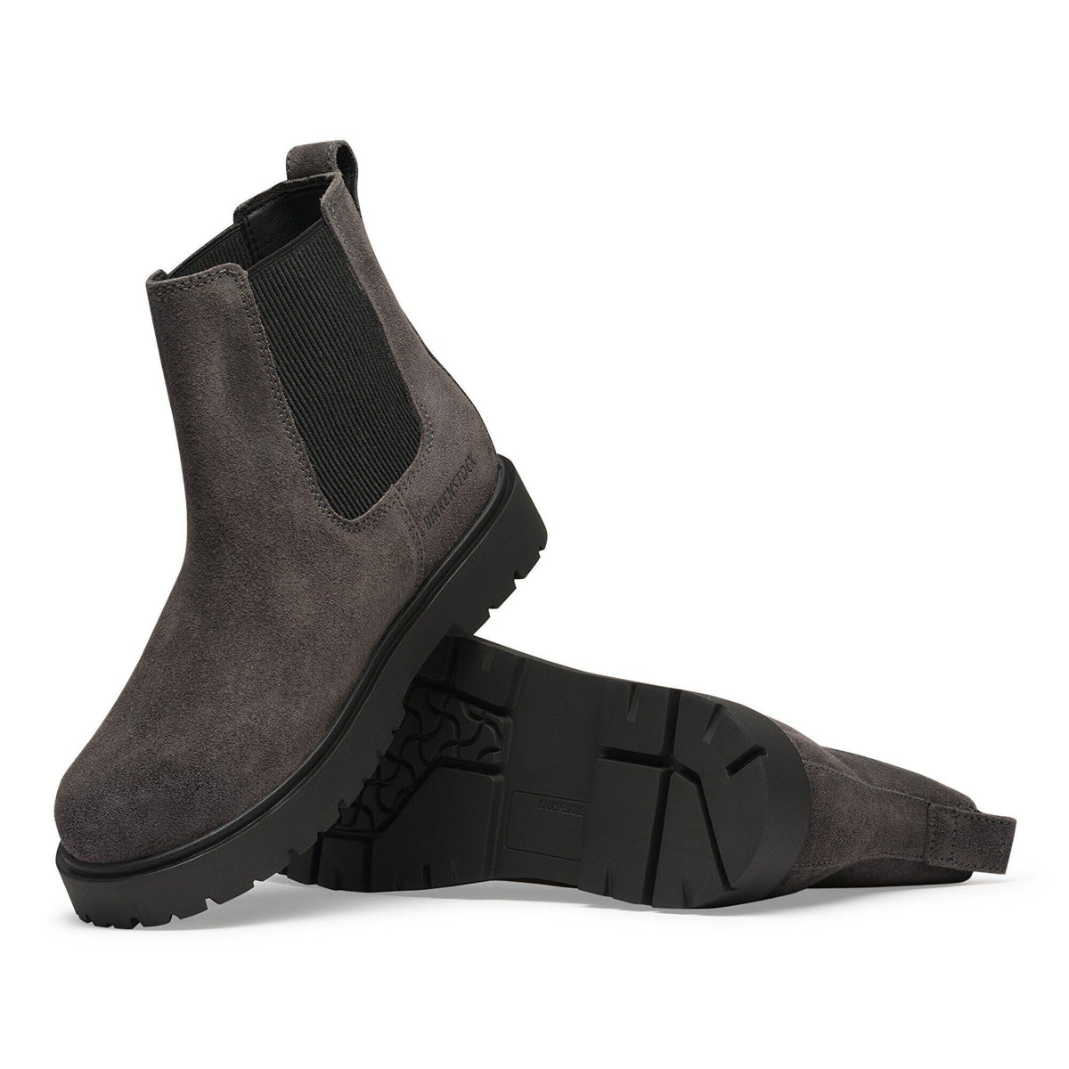 Highwood Suede Leather in Color Velvet grey | Birkenstock
