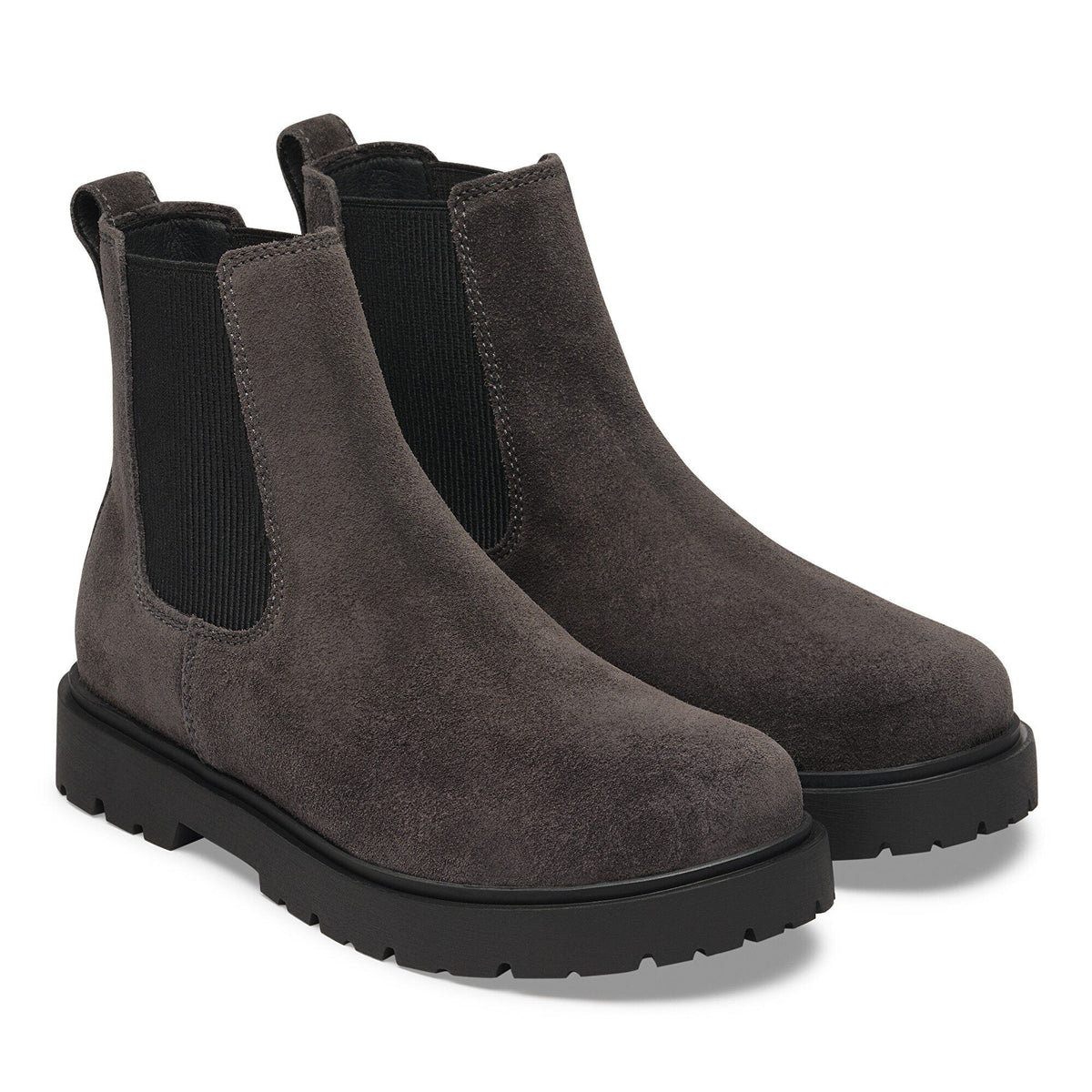 Highwood Suede Leather in Color Velvet grey | Birkenstock