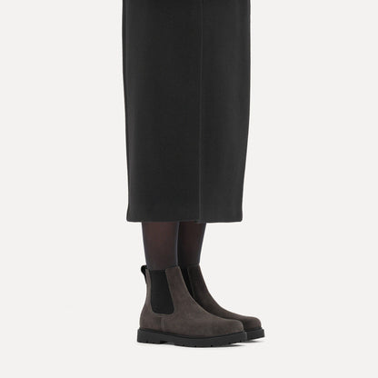 Highwood Suede Leather in Color Velvet grey | Birkenstock