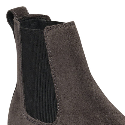 Highwood Suede Leather in Color Velvet grey | Birkenstock