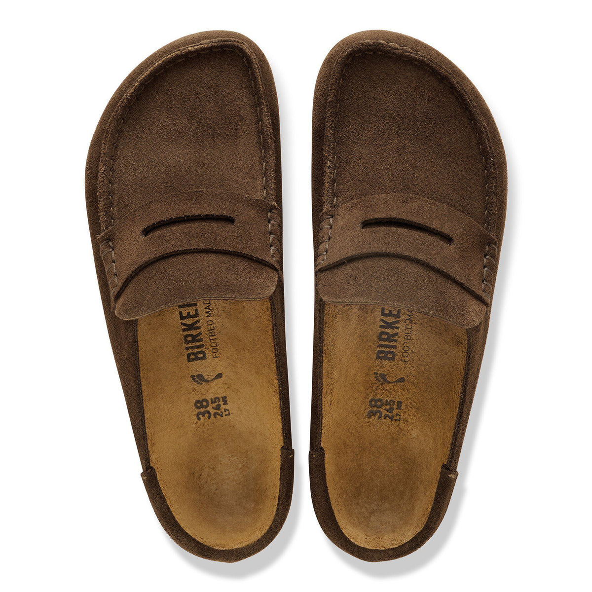 Naples Wrapped Suede Leather in Color Carafe | Birkenstock