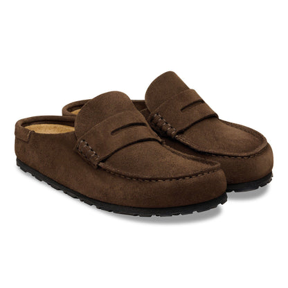 Naples Wrapped Suede Leather in Color Carafe | Birkenstock