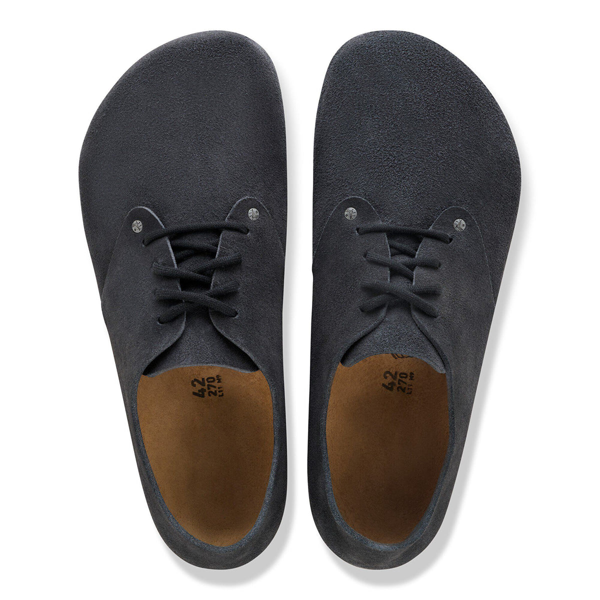 Maine Suede Leather in Color Charcoal | Birkenstock