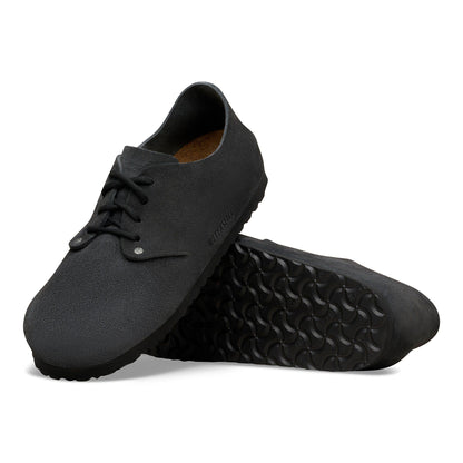 Maine Suede Leather in Color Charcoal | Birkenstock