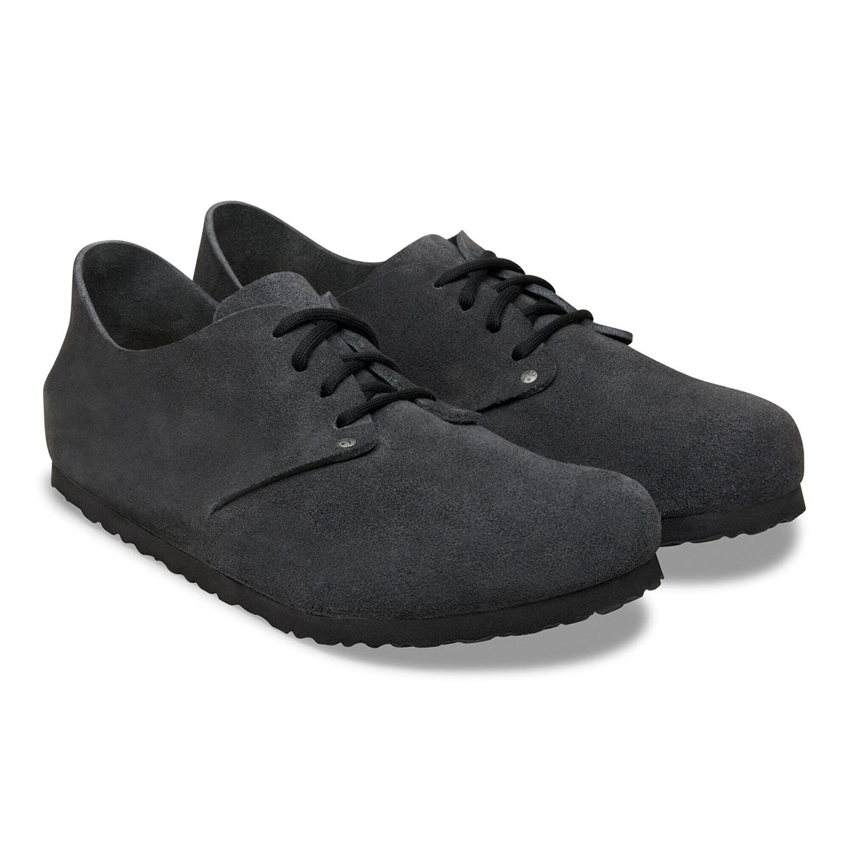 Maine Suede Leather in Color Charcoal | Birkenstock