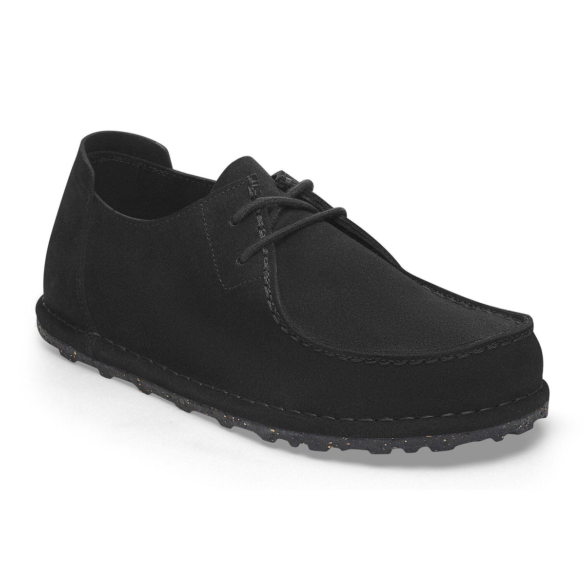 Utti Lace Suede Leather in Color Black | Birkenstock