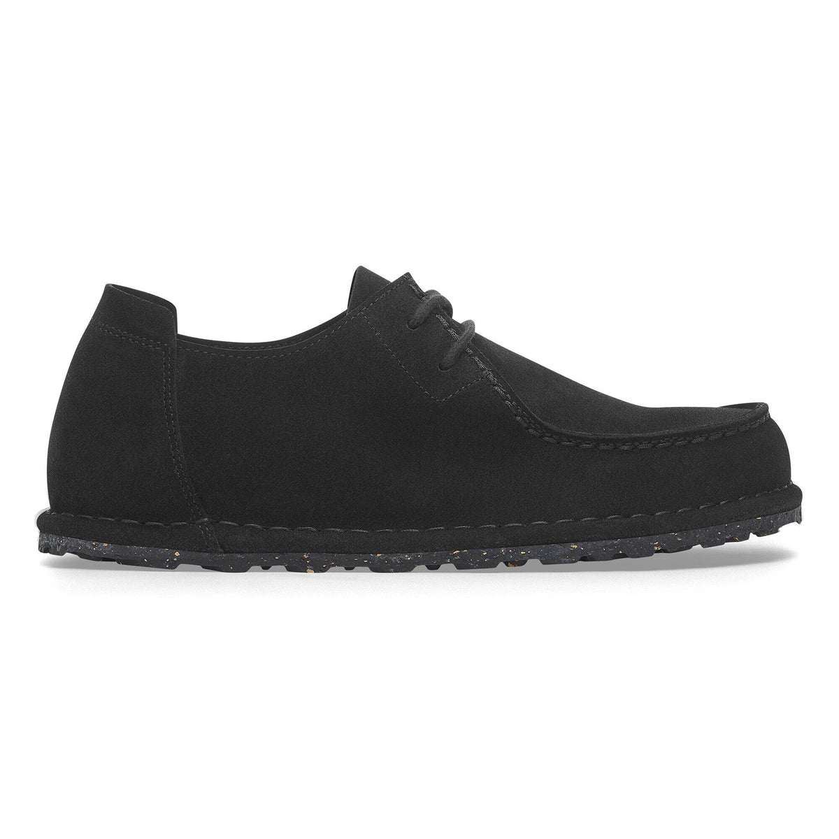 Utti Lace Suede Leather in Color Black | Birkenstock