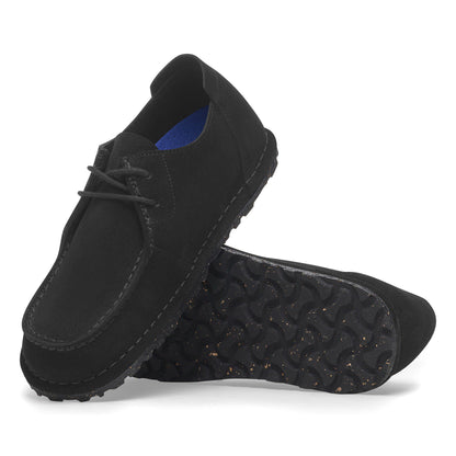 Utti Lace Suede Leather in Color Black | Birkenstock