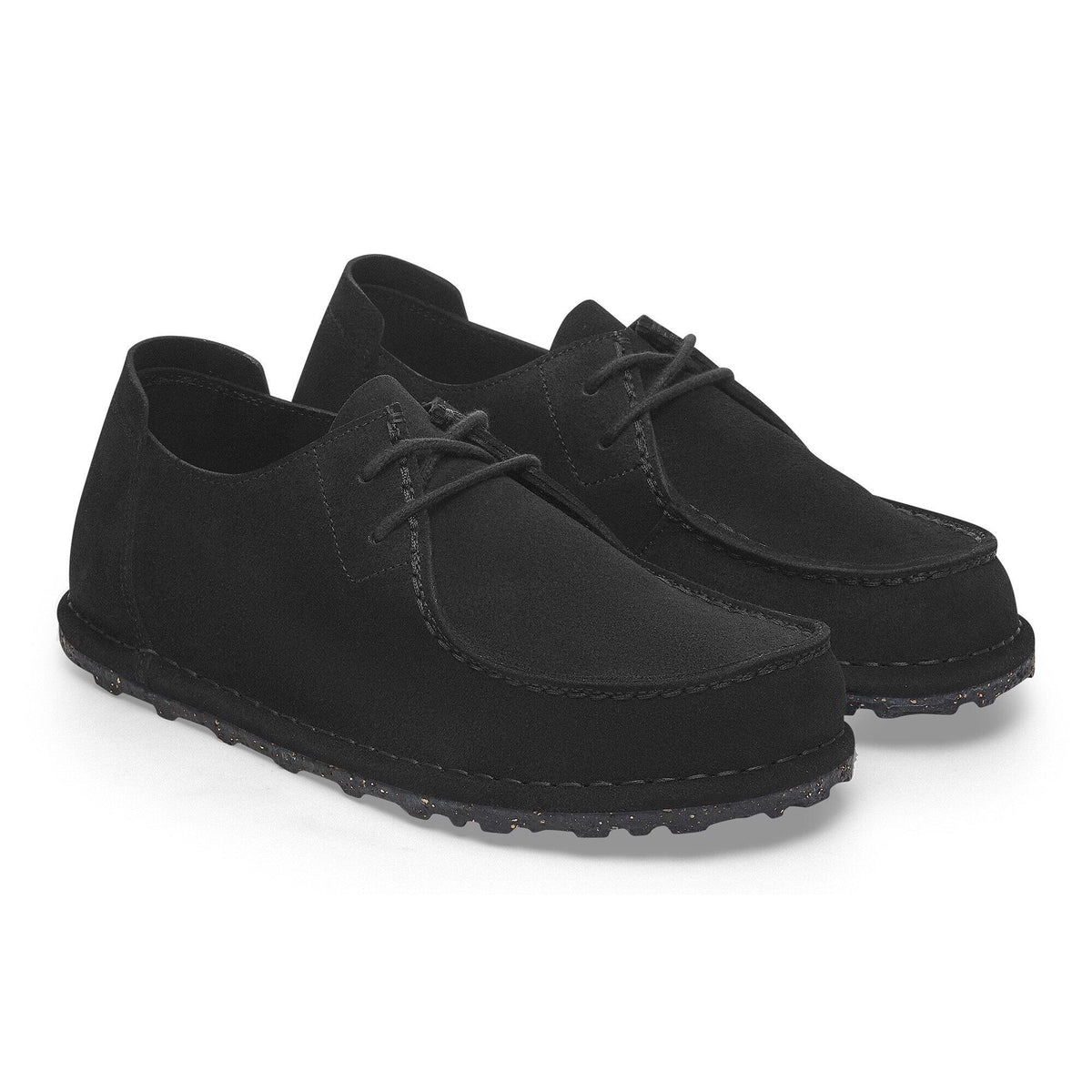 Utti Lace Suede Leather in Color Black | Birkenstock