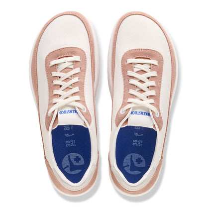 Honnef City Leather-Textile in Color Pink Clay / Eggshell | Birkenstock