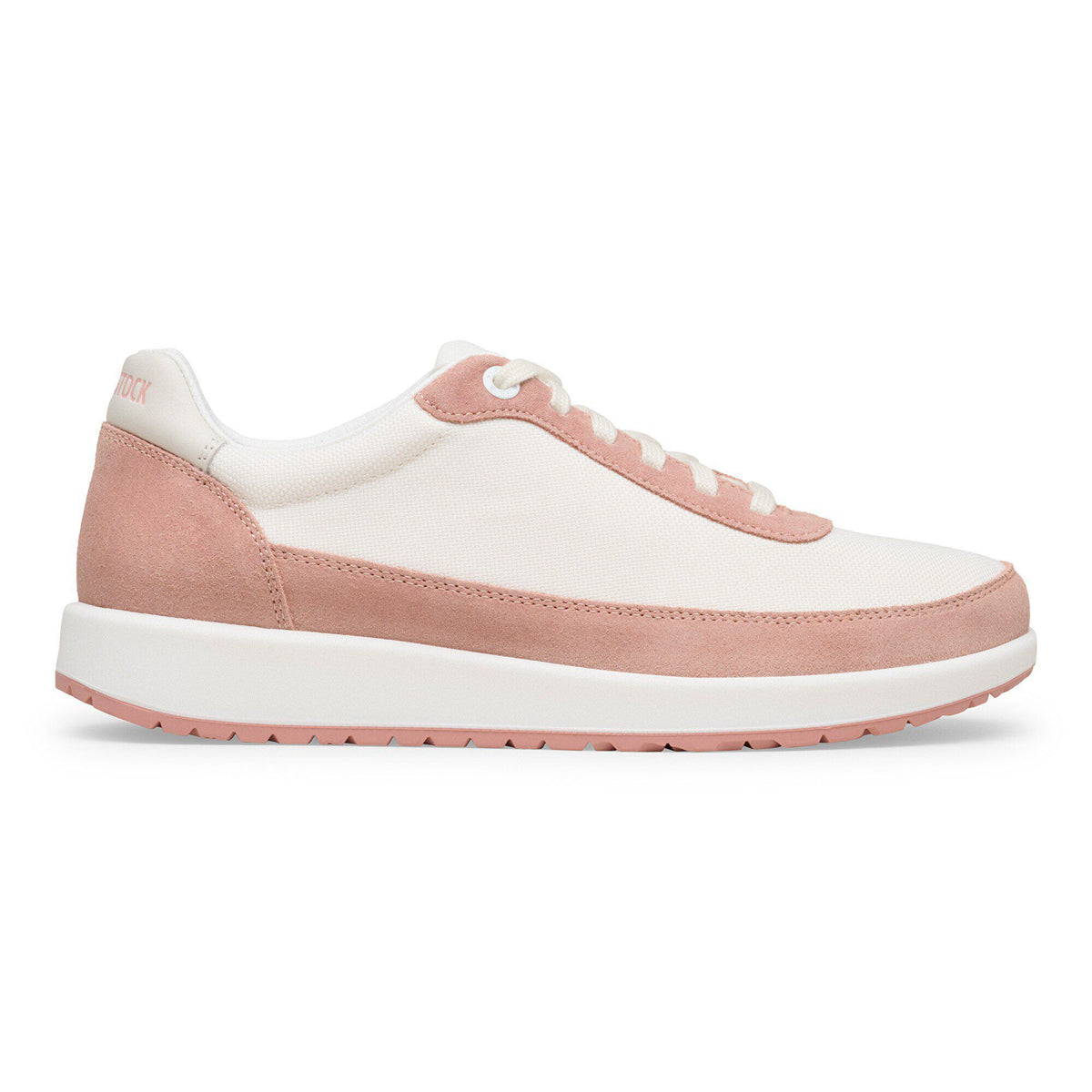 Honnef City Leather-Textile in Color Pink Clay / Eggshell | Birkenstock