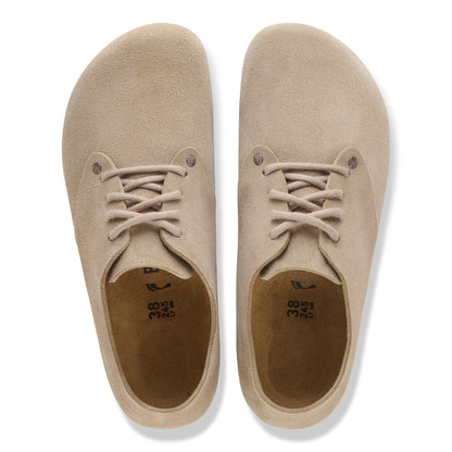 Maine Suede Leather in Color Taupe | Birkenstock