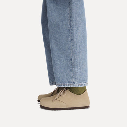 Maine Suede Leather in Color Taupe | Birkenstock