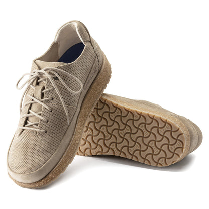 Honnef Light Suede Leather in Color Sandcastle | Birkenstock