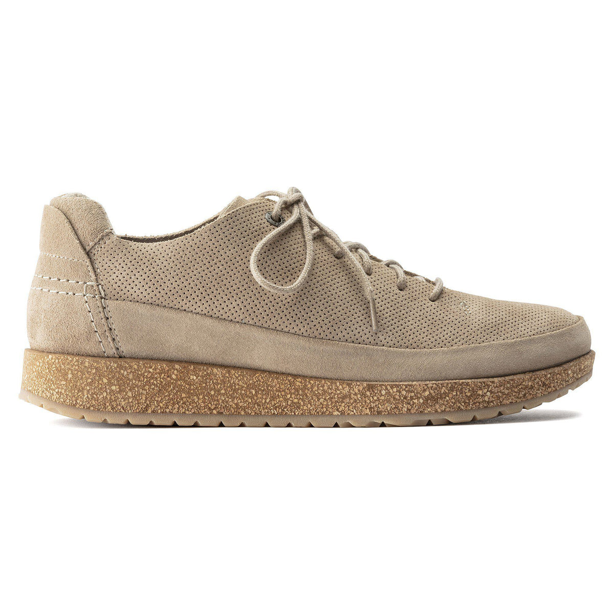 Honnef Light Suede Leather in Color Sandcastle | Birkenstock