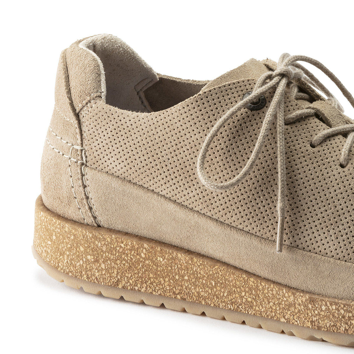Honnef Light Suede Leather in Color Sandcastle | Birkenstock