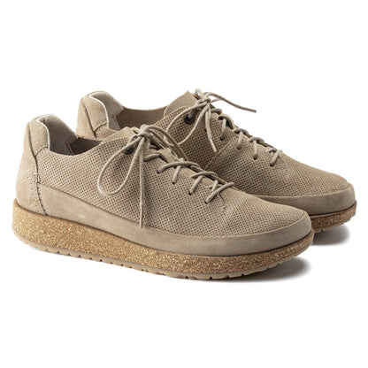 Honnef Light Suede Leather in Color Sandcastle | Birkenstock