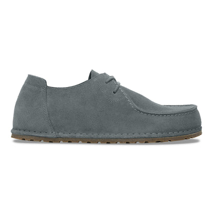 Utti Lace Suede Leather in Color Basalt Gray | Birkenstock