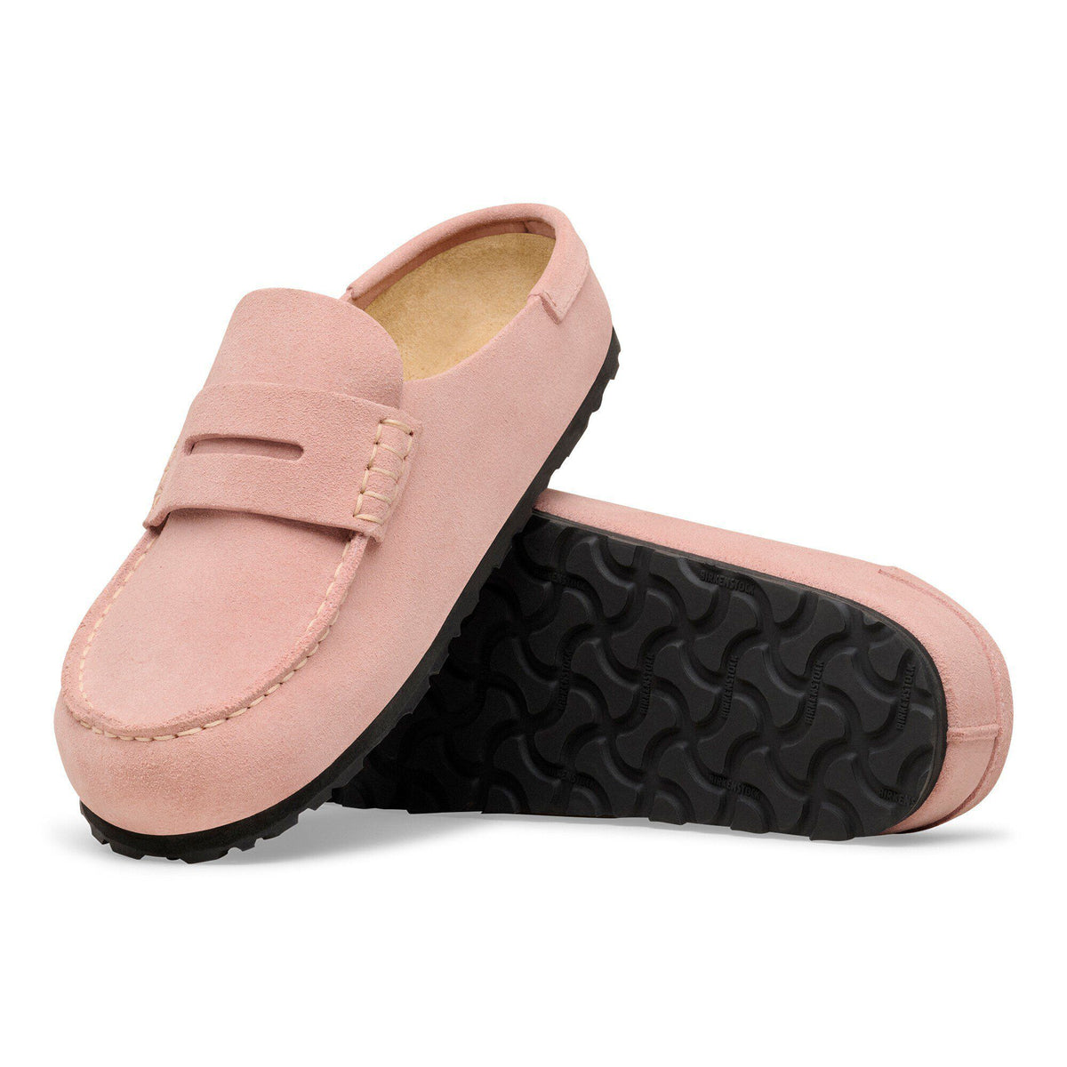 Naples Wrapped Suede Leather in Color Pink Clay | Birkenstock